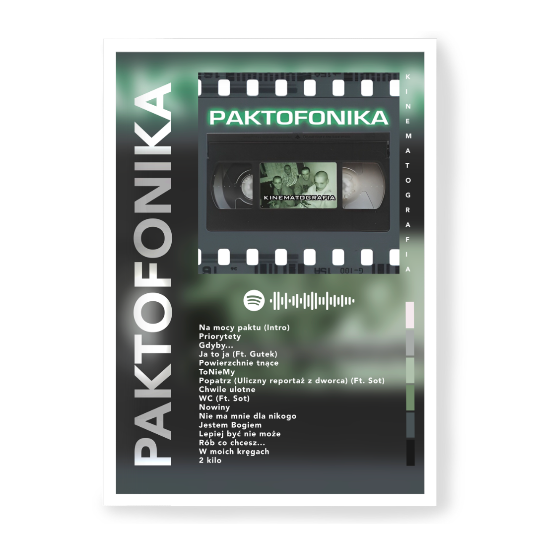 Plakat Paktofonika Kinematografia