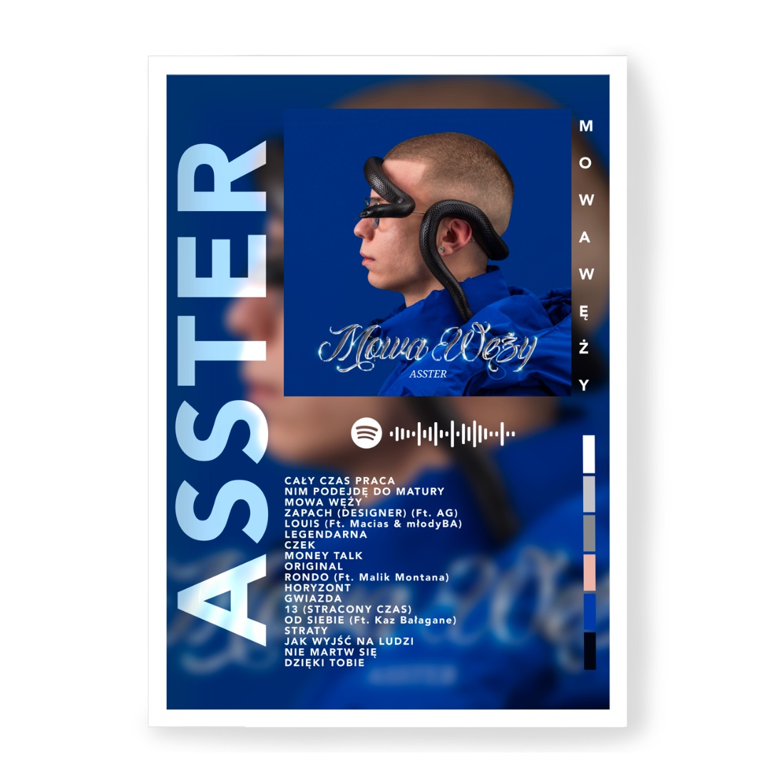 Plakat Asster Mowa Węży