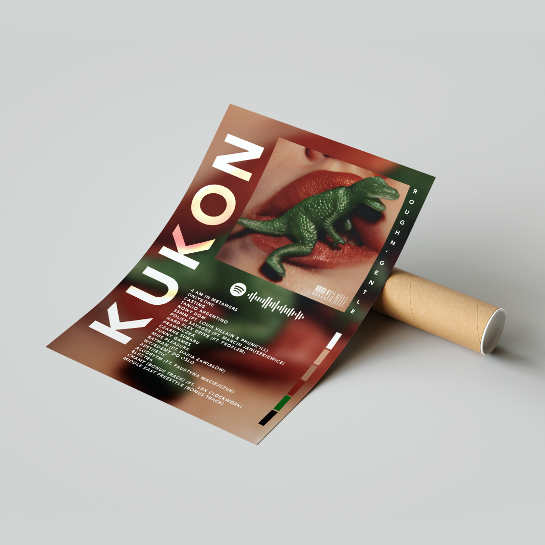 Plakat Kukon Rough n' Gentle