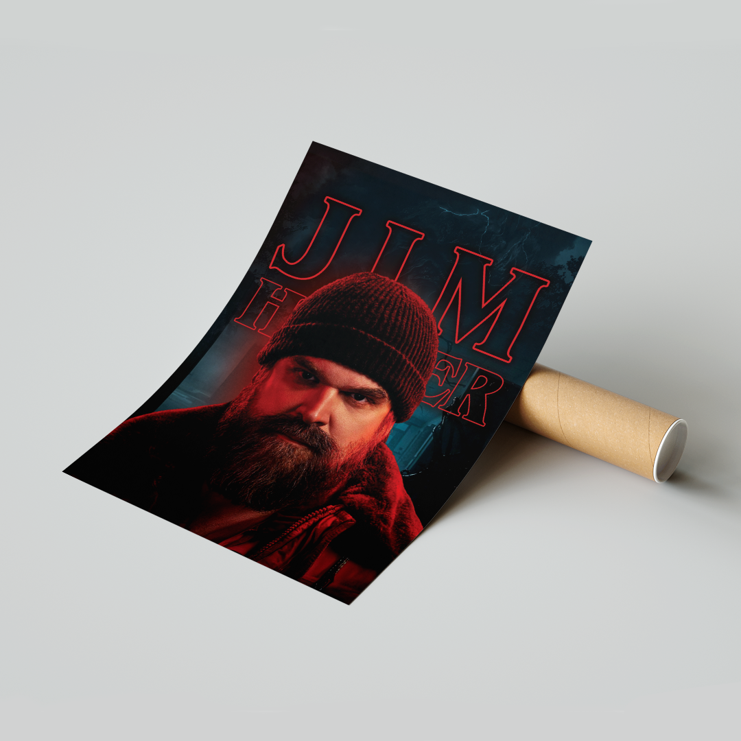 Plakat Stranger Things Jim Hopper