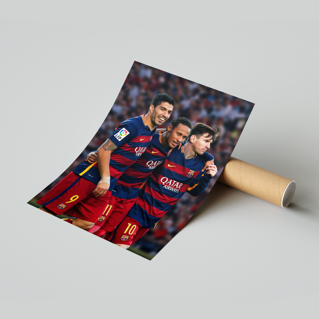Image of Messi & Neymar & Suarez