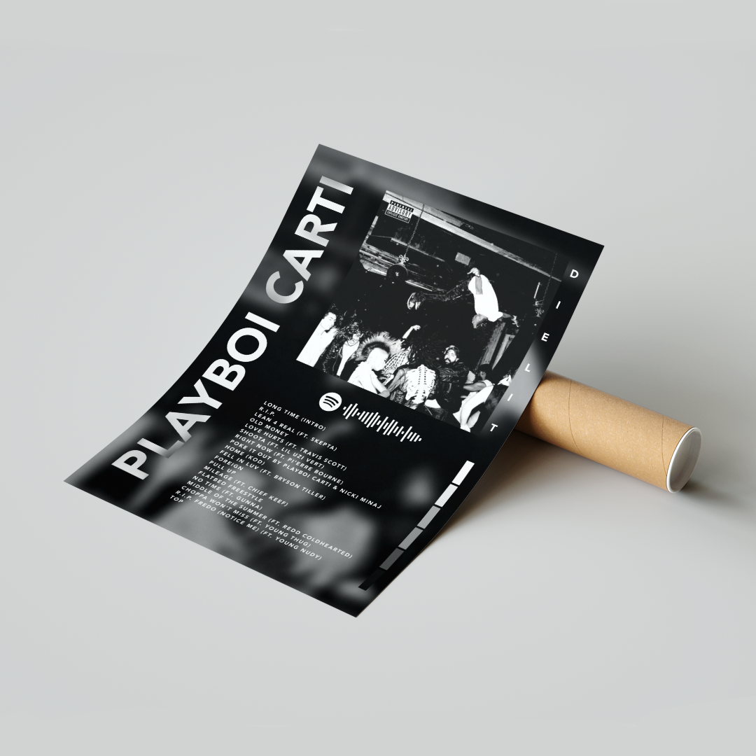 Plakat Playboi Carti Die Lit