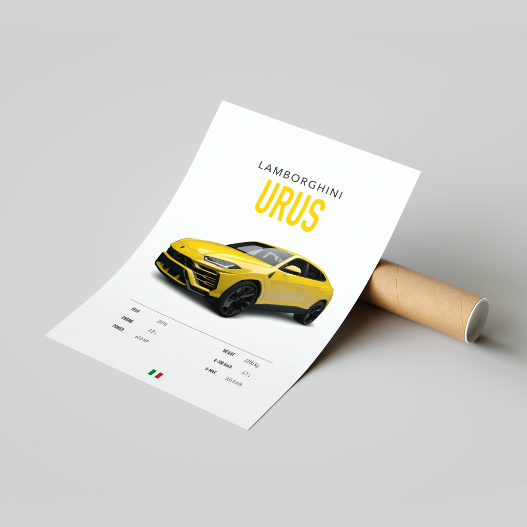 Plakat Lamborghini Urus