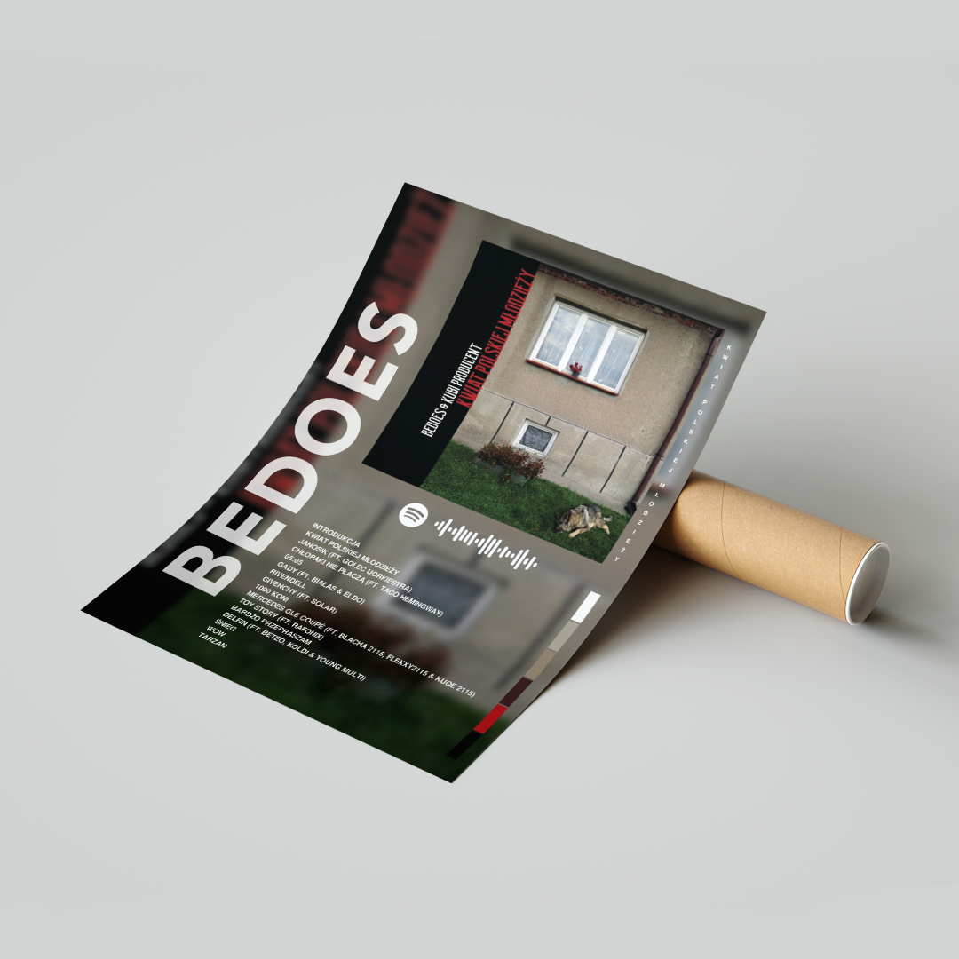 Plakat Bedoes Kwiat Polskiej Młodzieży