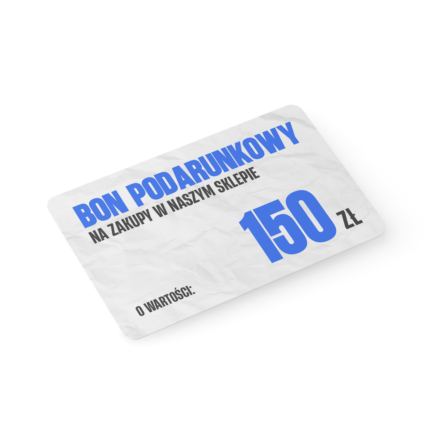 Bon o wartości 150zł
