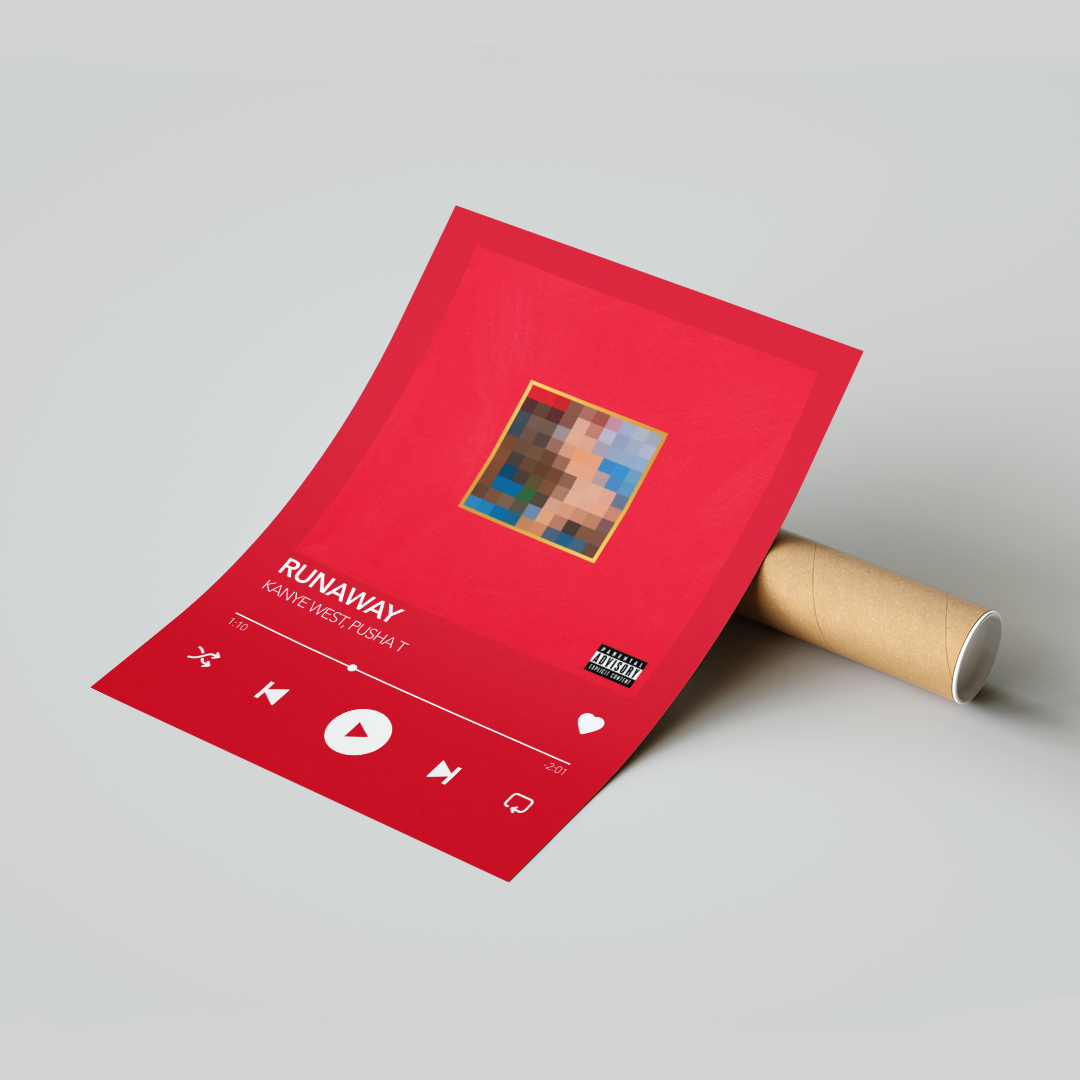 Plakat Kanye West Runaway