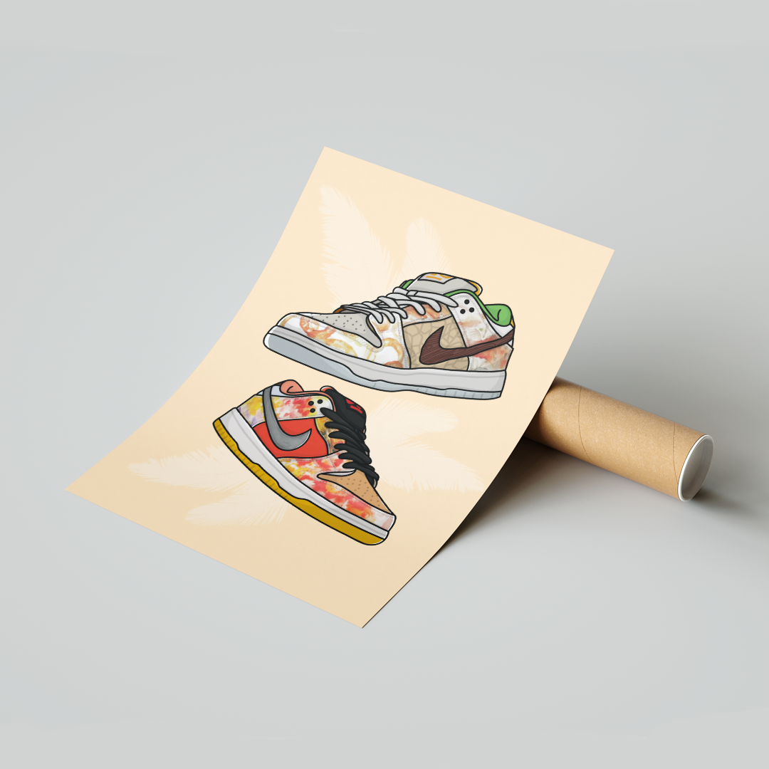 Plakat Nike SB Dunk Street Hawker