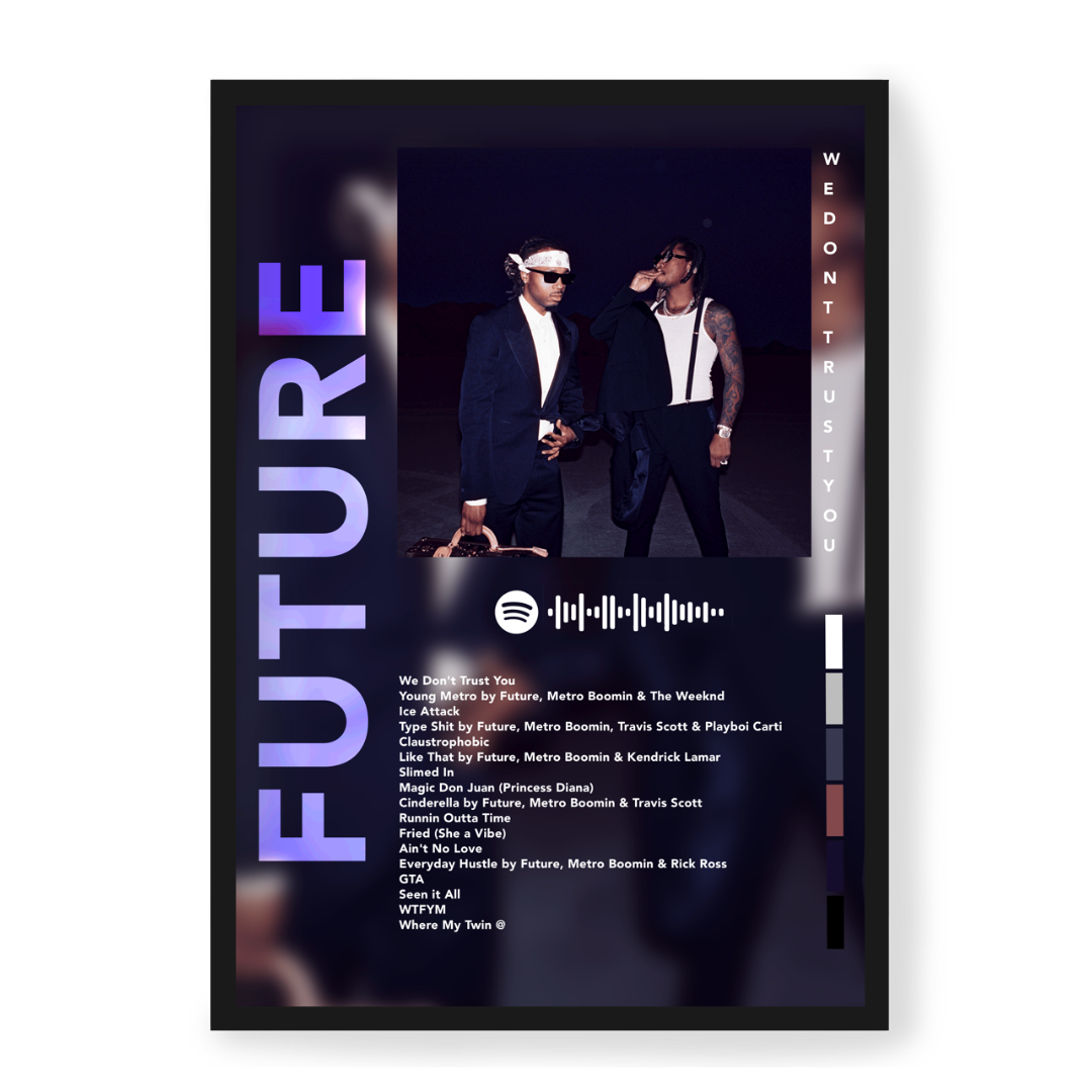 Plakat Future We Dont Trust You