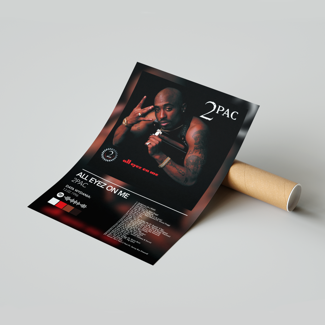 Plakat 2Pac All Eyez On Me