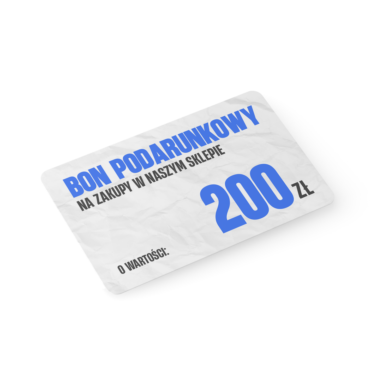 Bon o wartości 200zł