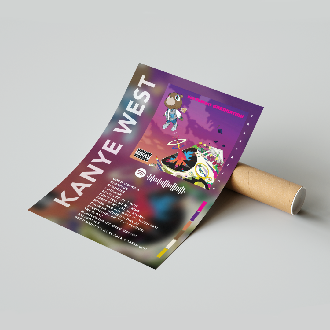 Plakat Kanye West Graduation