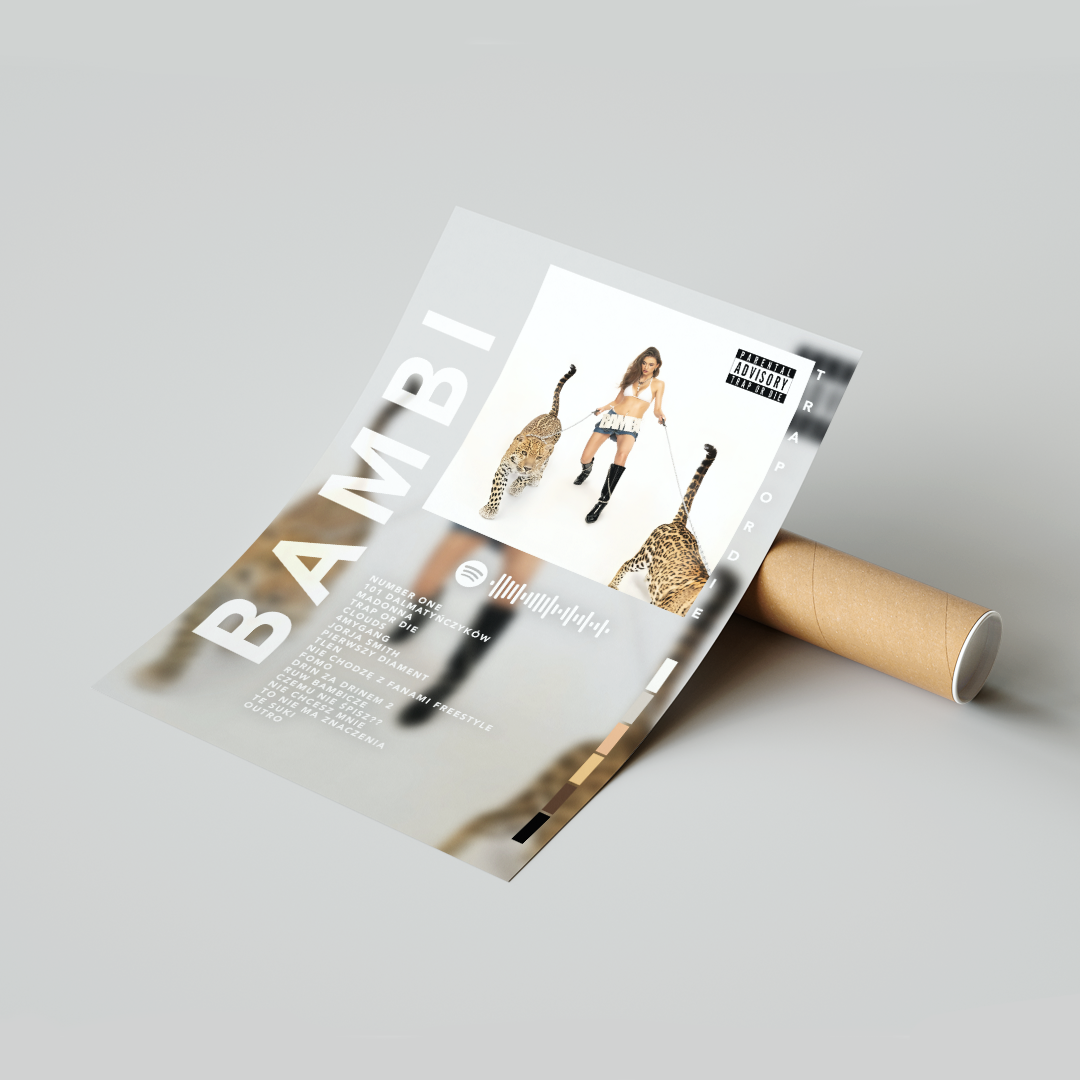 Plakat Bambi Trap Or Die