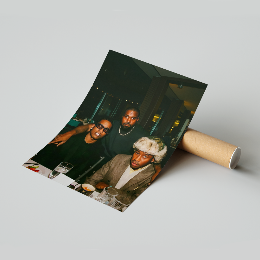 Plakat ASAP & Tyler & Kanye