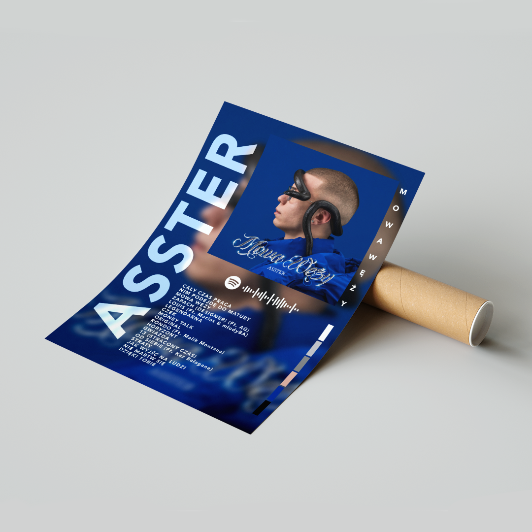 Plakat Asster Mowa Węży