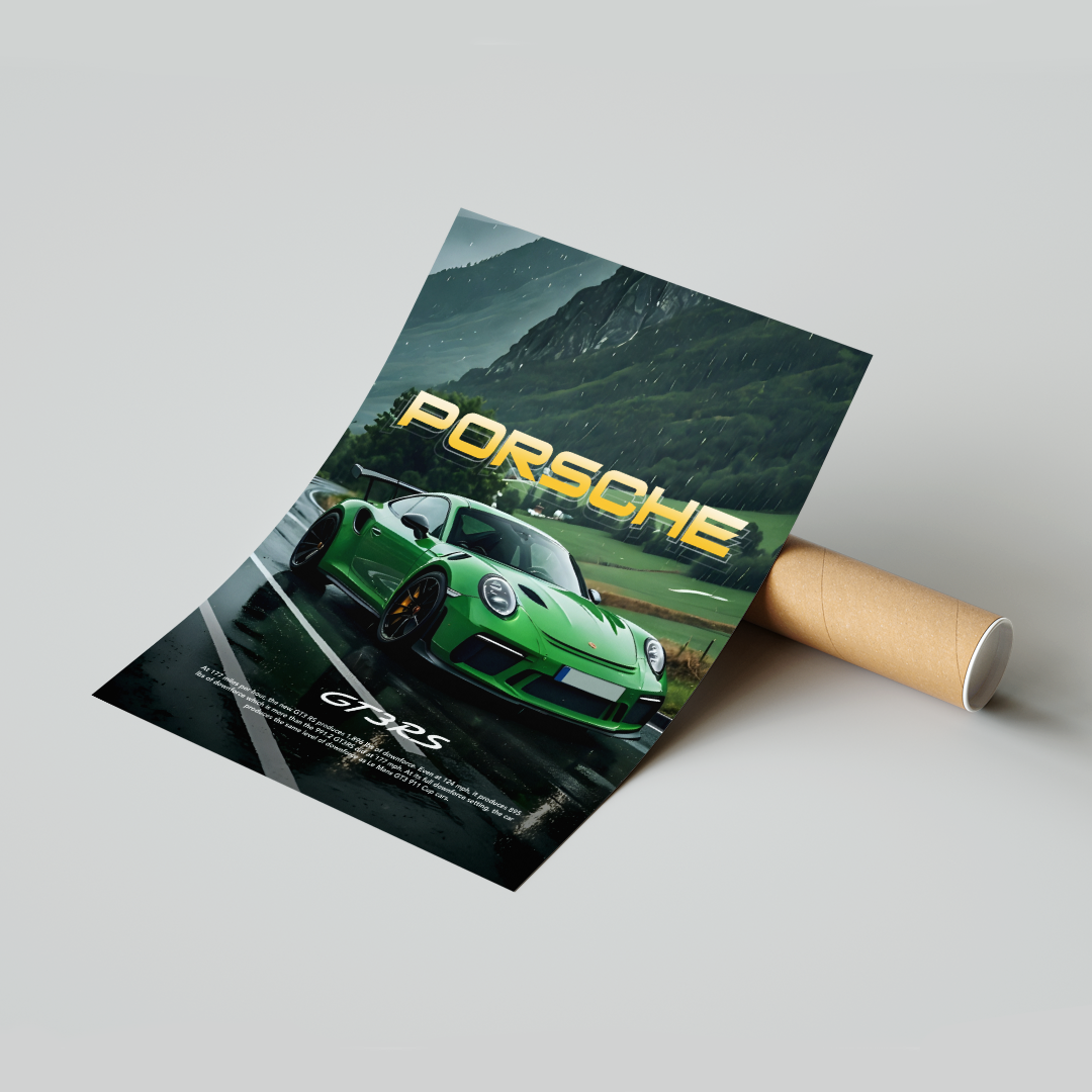 Plakat Porsche 911 GT3 RS