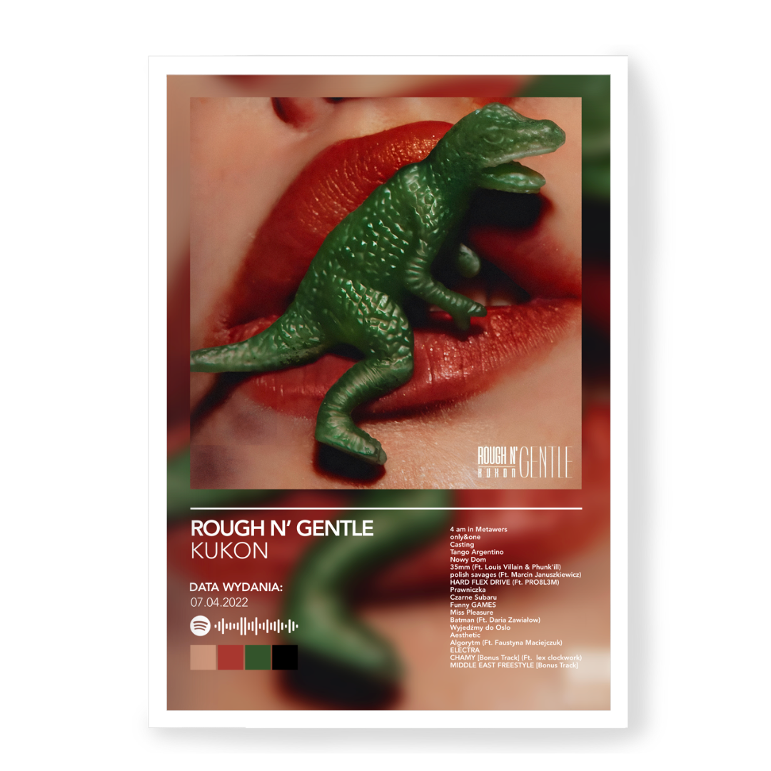 Plakat Kukon Rough N' Gentle