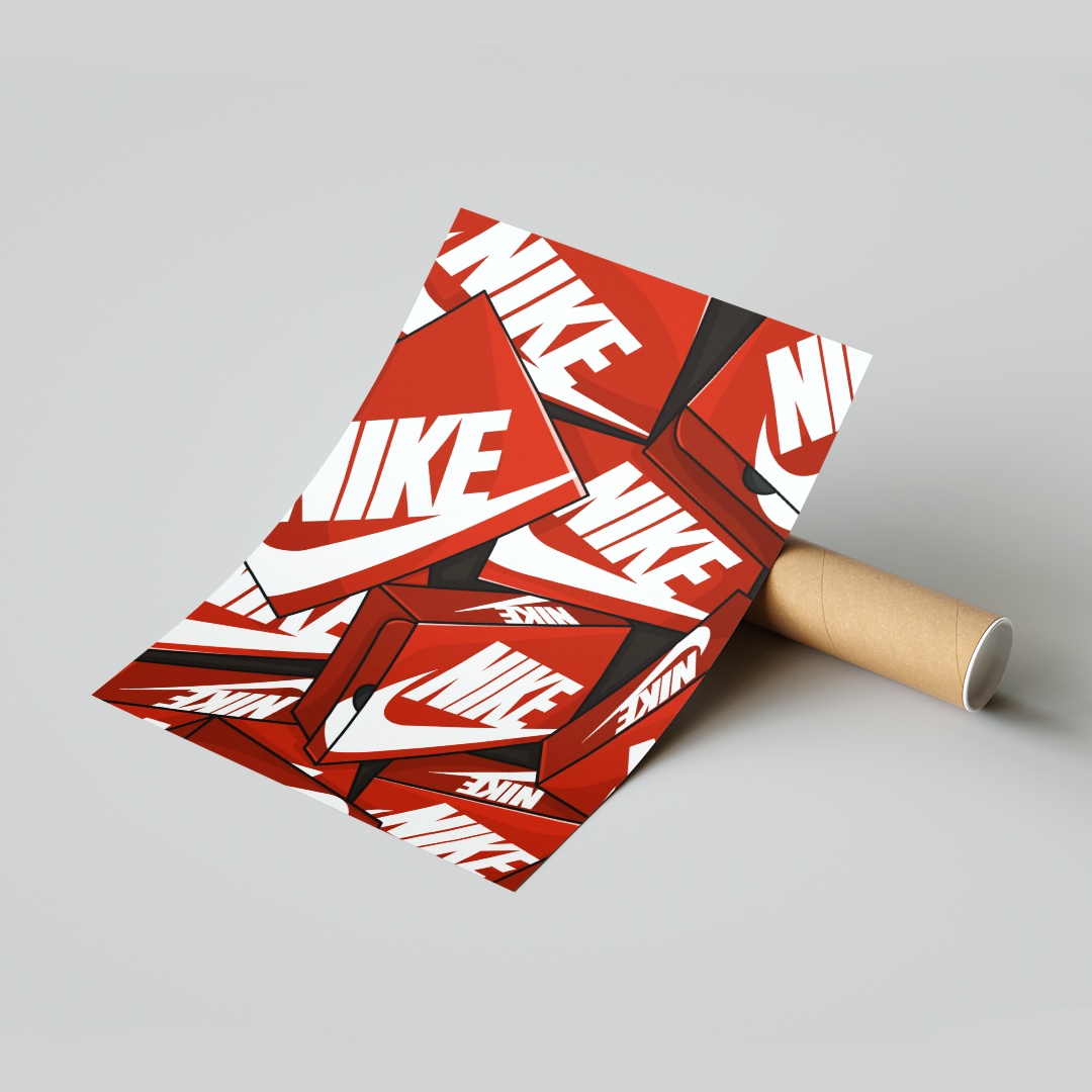 Plakat Nike Boxy