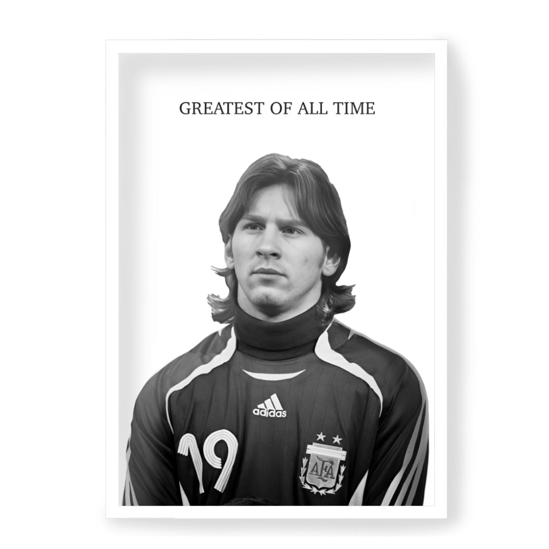 Plakat Lionel Messi GOAT