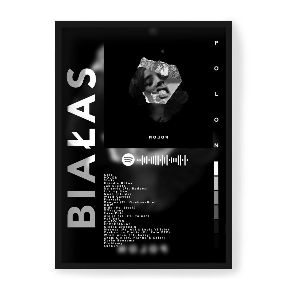Plakat Białas Polon