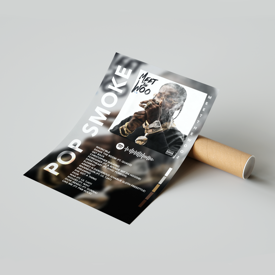 Plakat Pop Smoke Meet The Woo 2