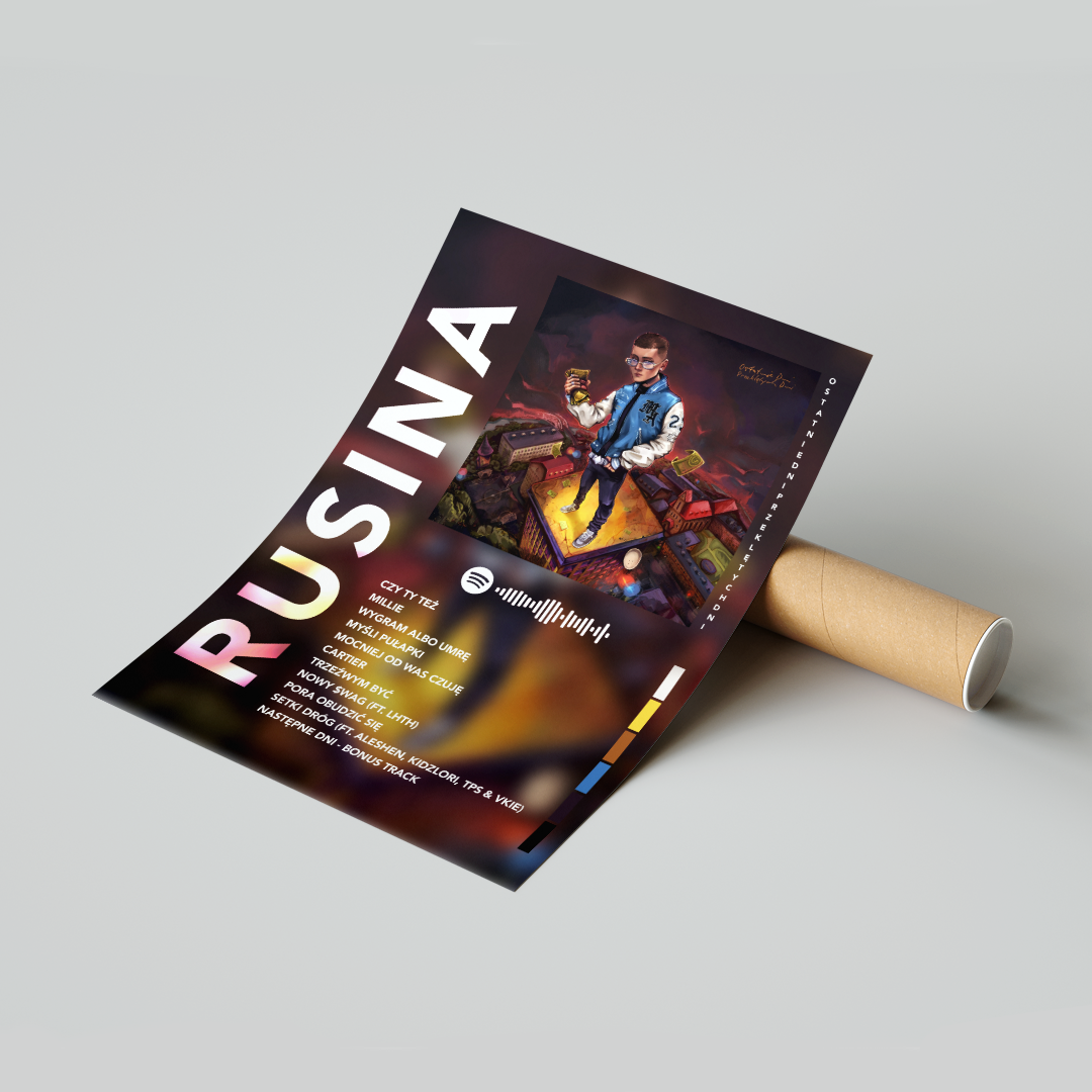 Plakat Rusina Ostatnie Dni Przeklętych Dni