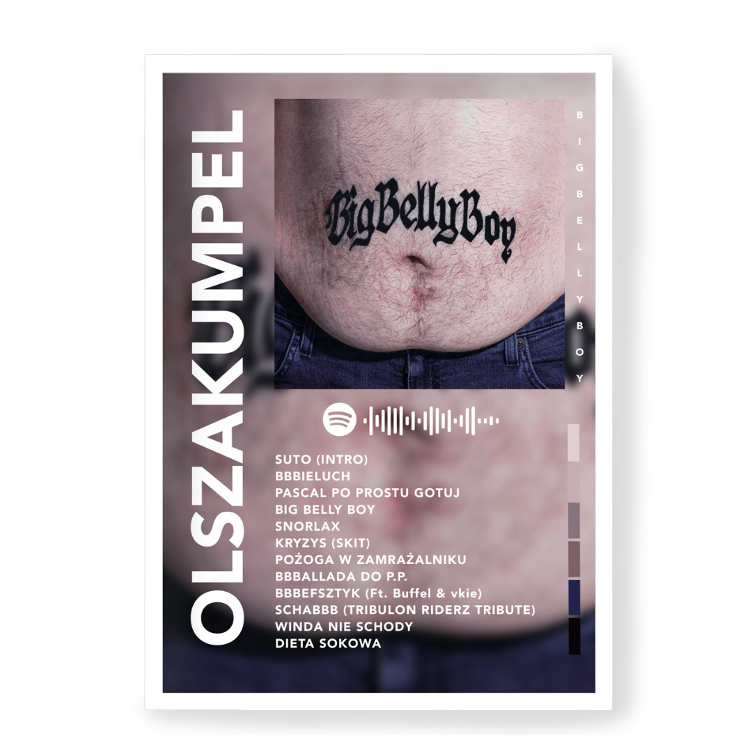 Plakat Olszakumpel Big Belly Boy