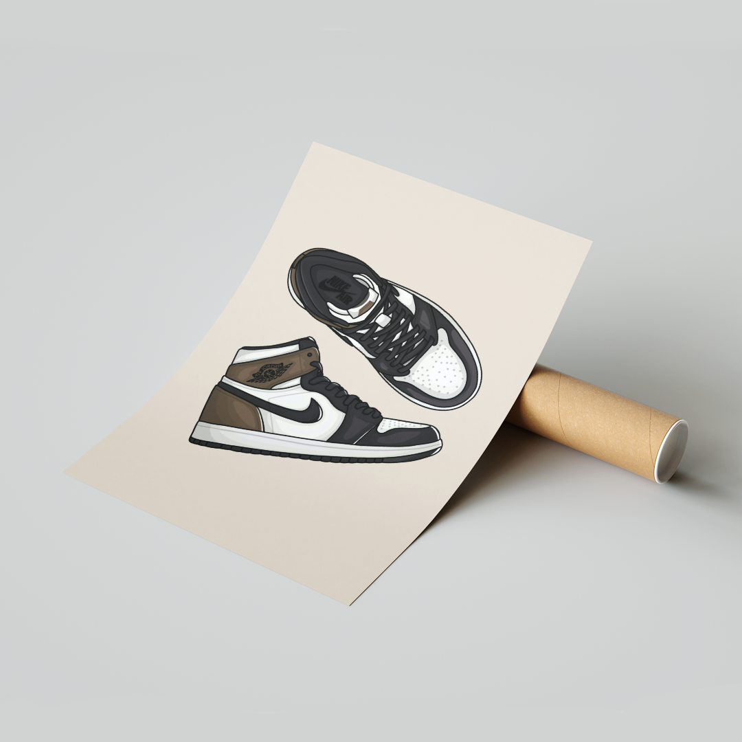 Image of Air Jordan 1 high Dark Mocha