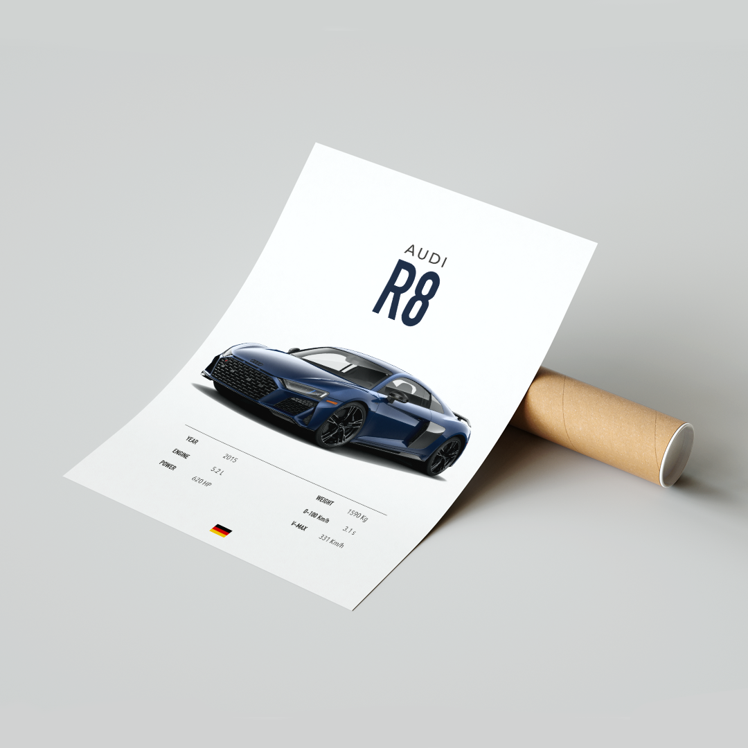 Plakat Audi R8