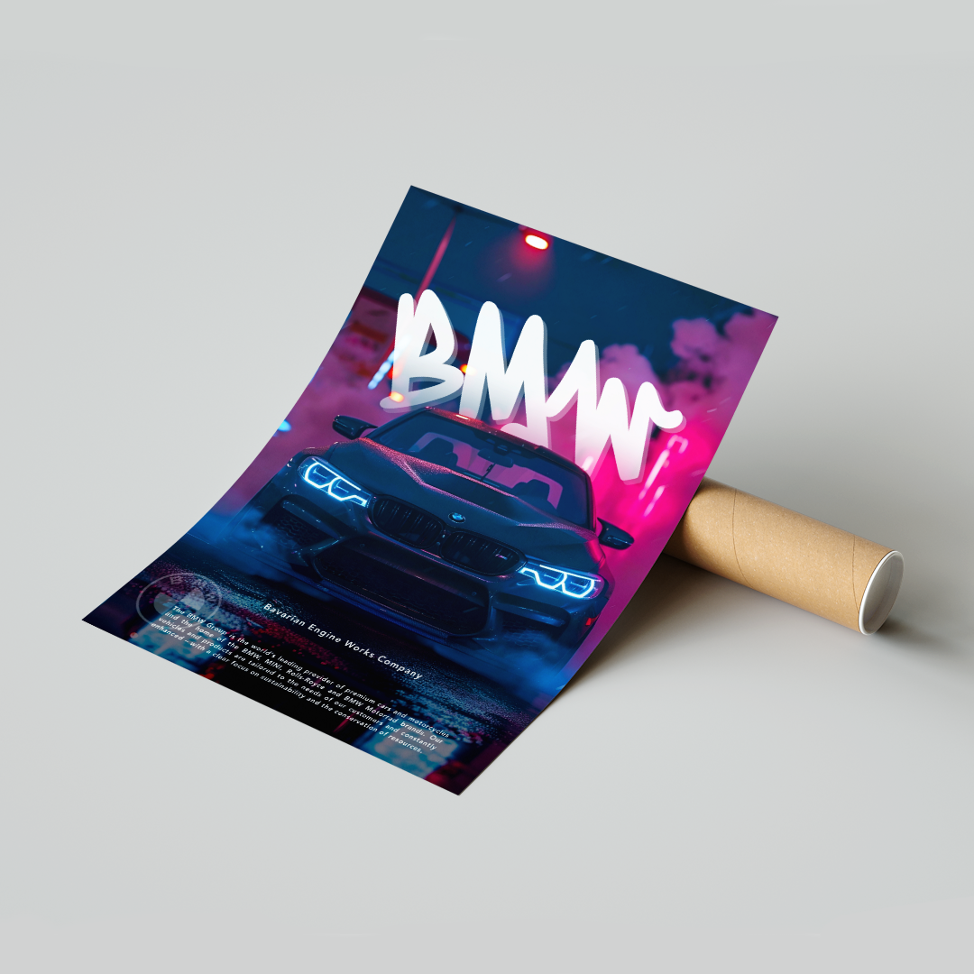 Plakat BMW