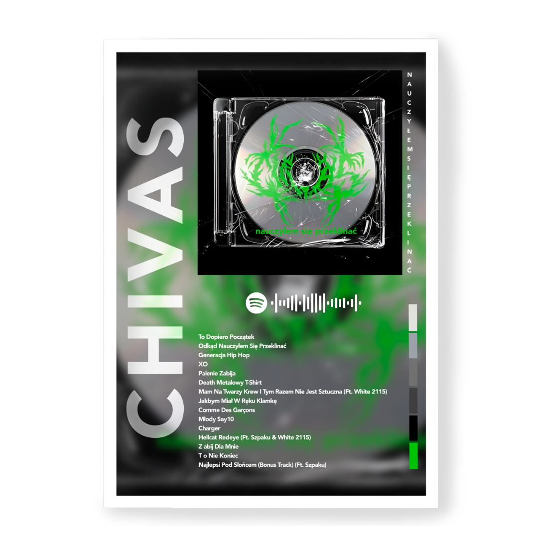 Plakat Chivas Nauczyłem Się Przeklinać