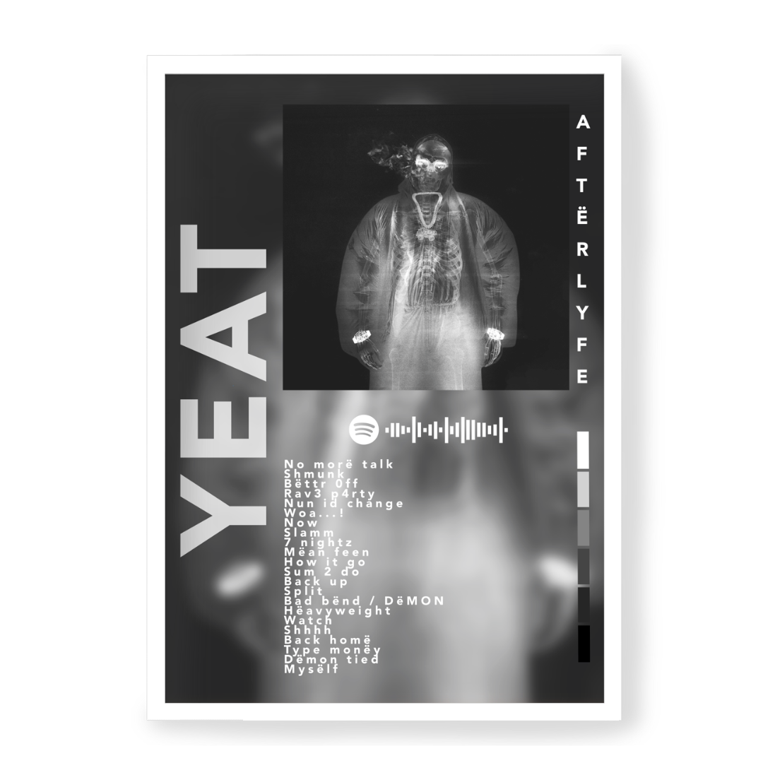 Plakat Yeat AftërLyfe