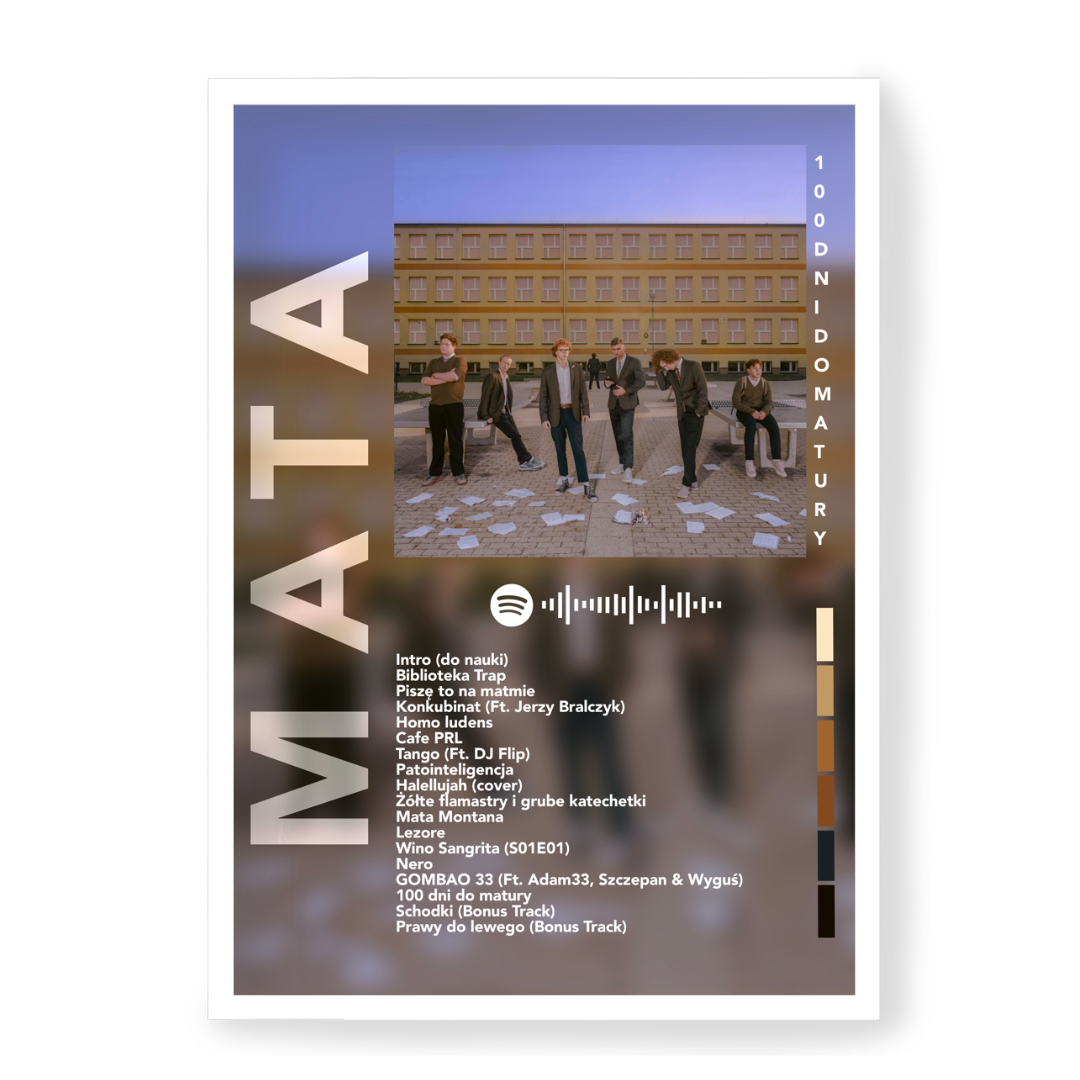 Plakat Mata 100 Dni Do Matury