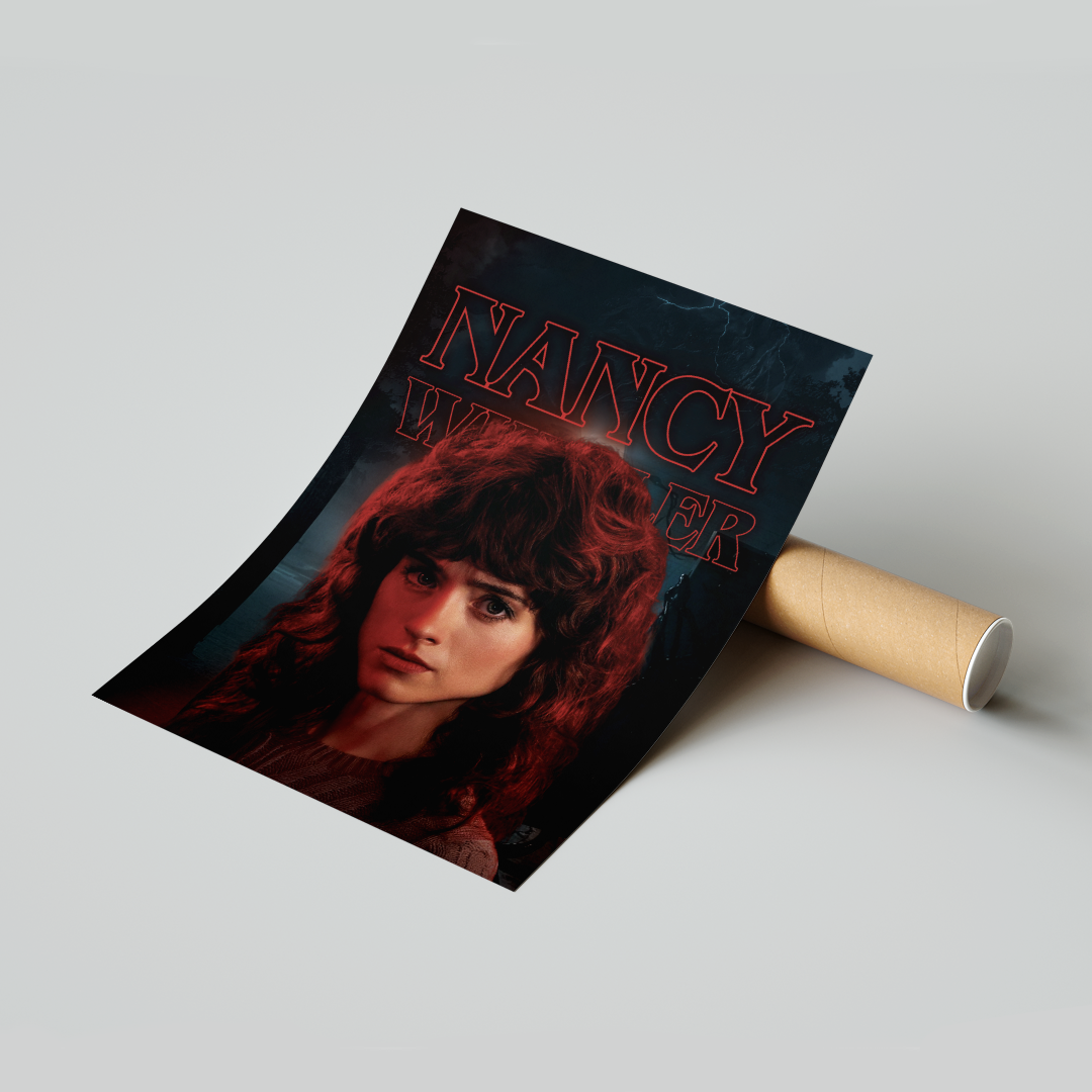 Plakat Stranger Things Nancy Wheeler