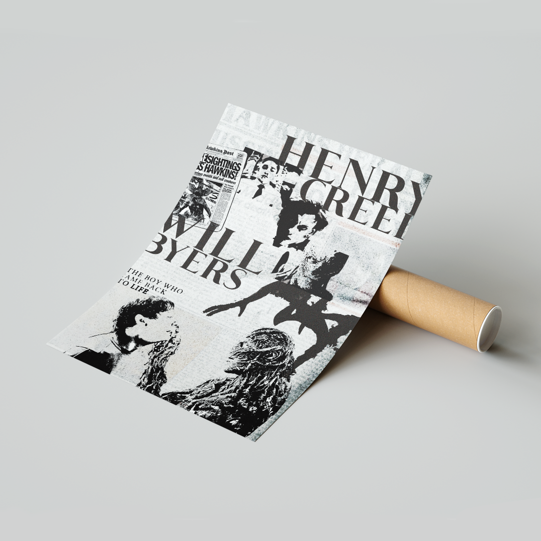 Plakat Stranger Things Henry & Will