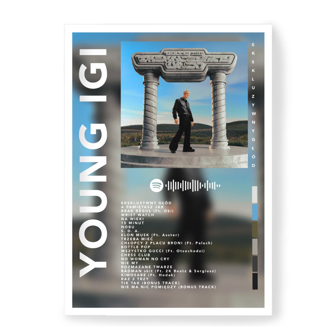 Plakat Young Igi Ekskluzywny Głód