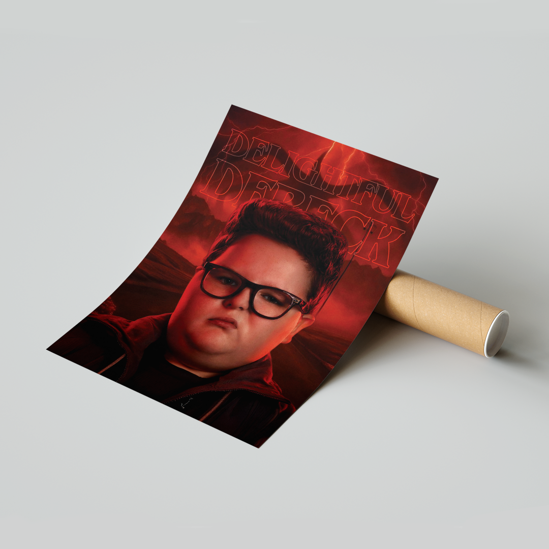 Plakat Stranger Things Delightful Dereck