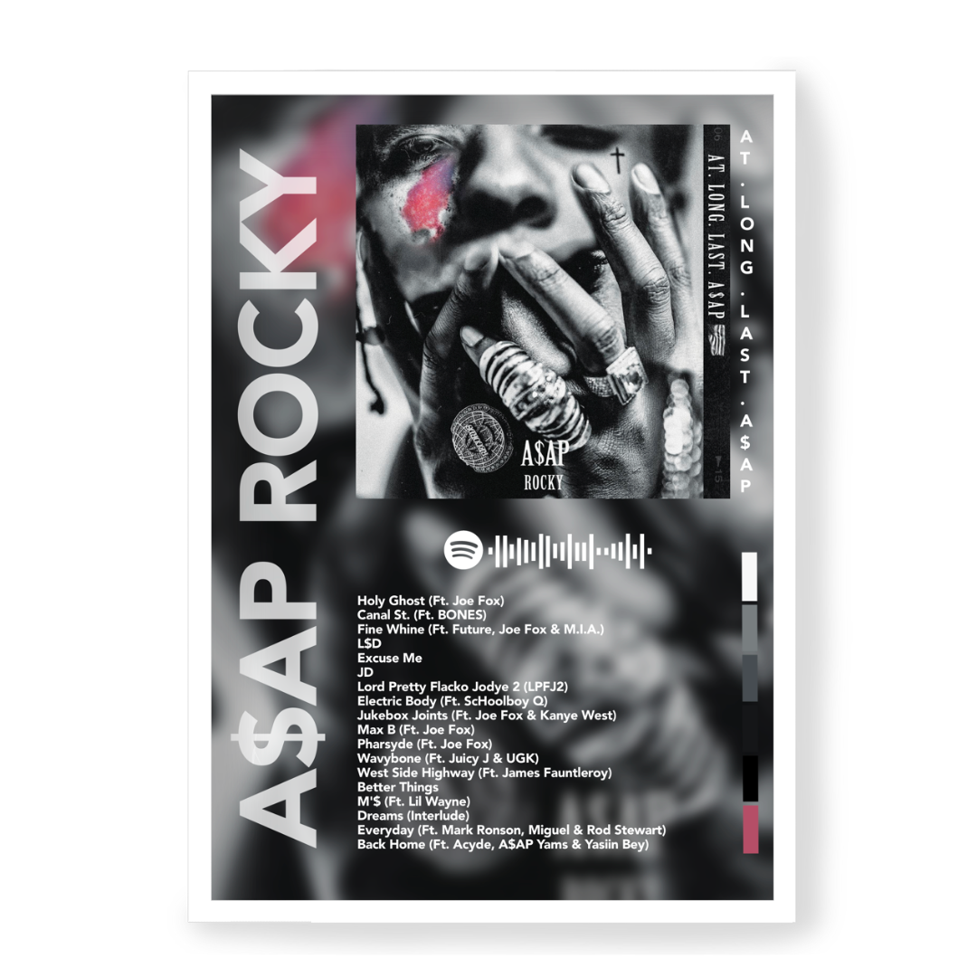 Plakat A$AP ROCKY At.Long.Last.A$AP