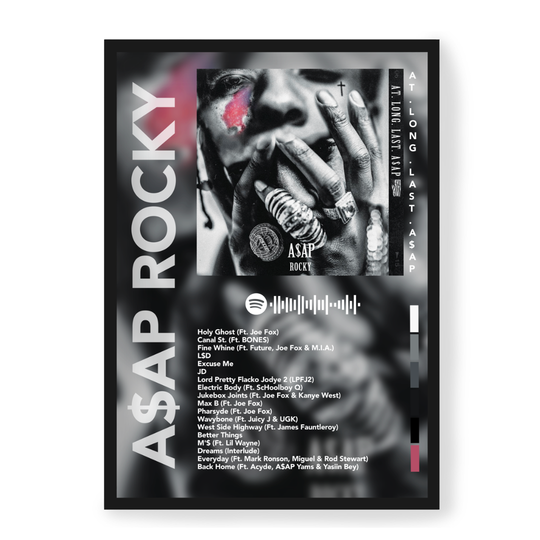 Plakat A$AP ROCKY At.Long.Last.A$AP