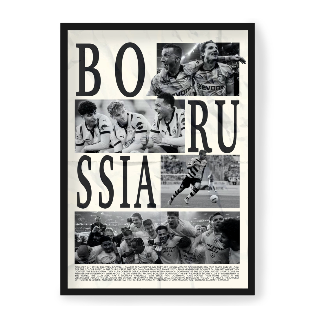 Plakat Borussia Dortmund
