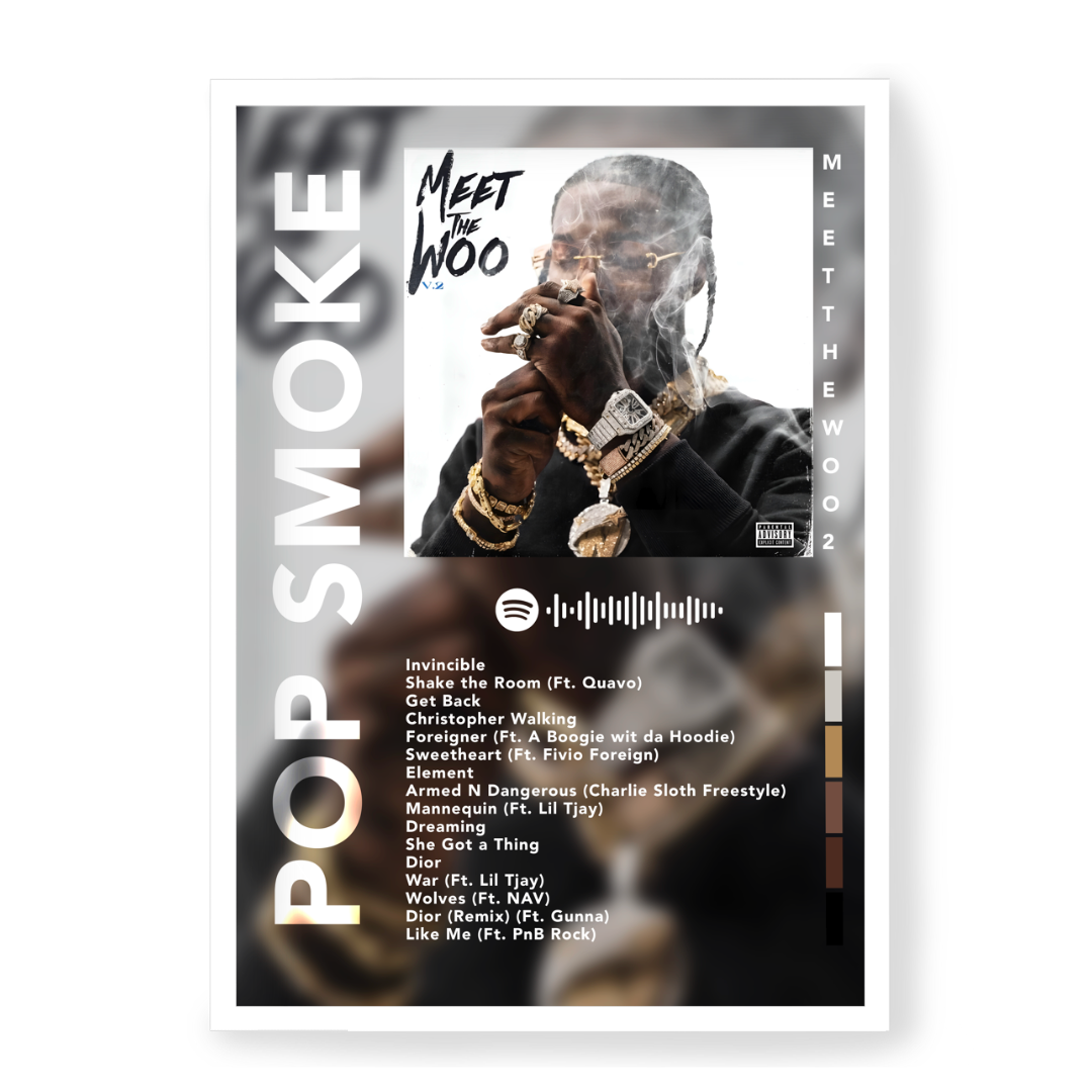 Plakat Pop Smoke Meet The Woo 2
