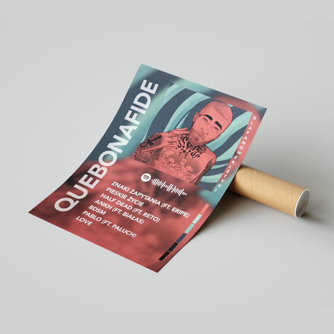 Plakat Quebonafide Dla Fanów Ekletyki