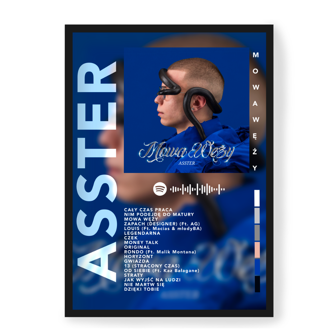 Plakat Asster Mowa Węży