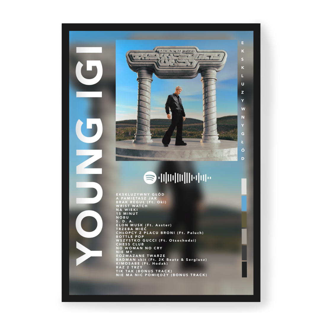 Plakat Young Igi Ekskluzywny Głód