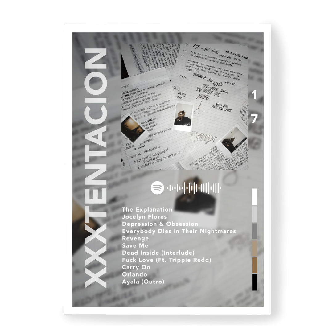 Plakat Xxxtentacion 17