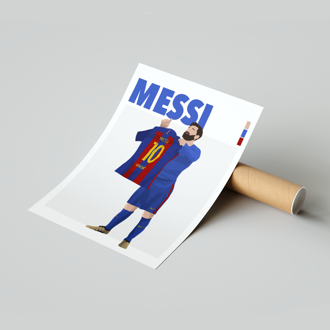 Plakat Messi