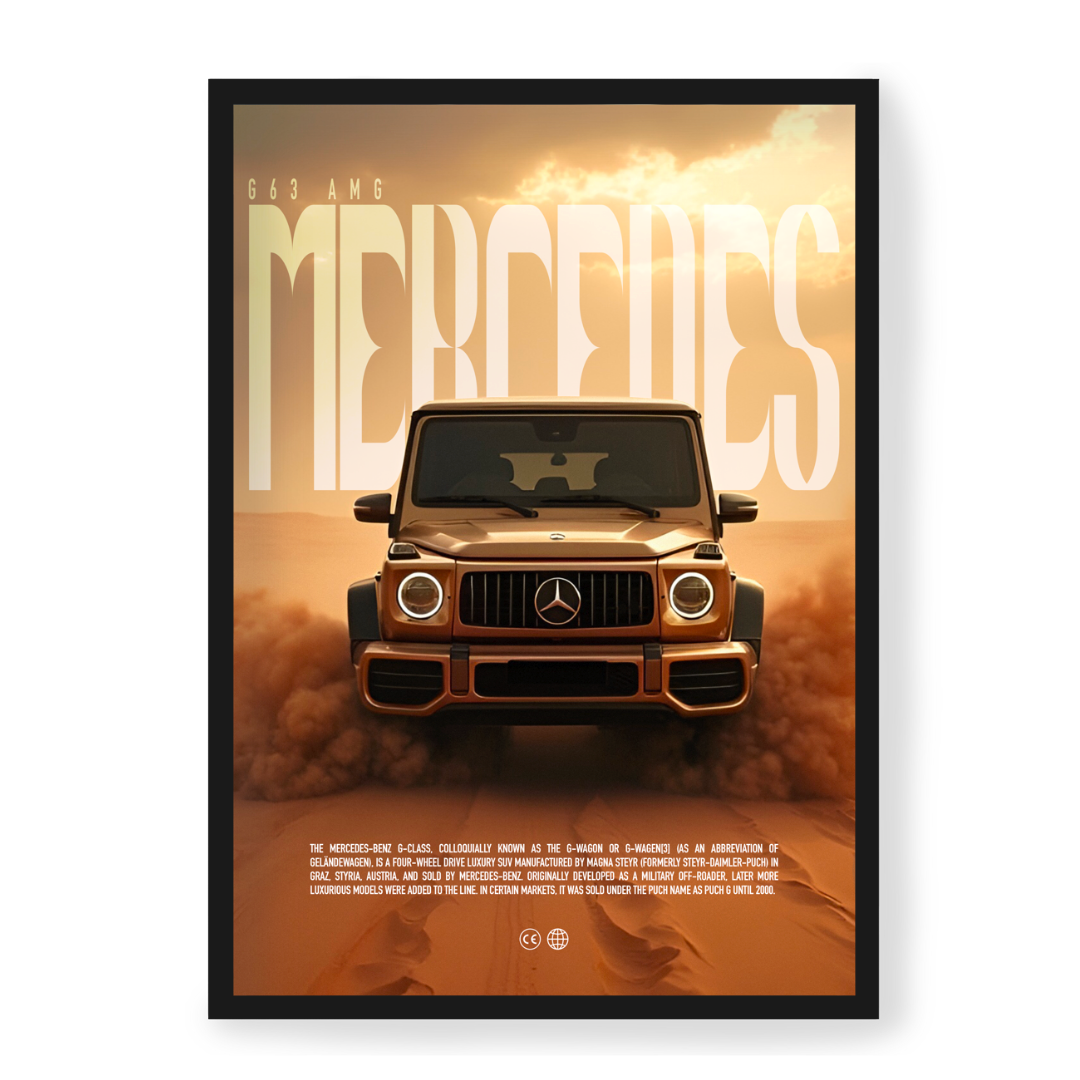 Plakat Mercedes G63