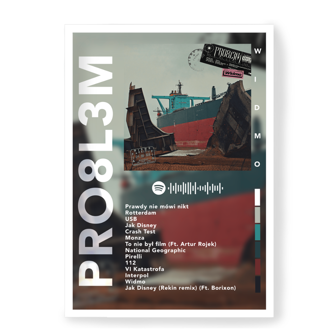 Plakat PRO8L3M Widmo