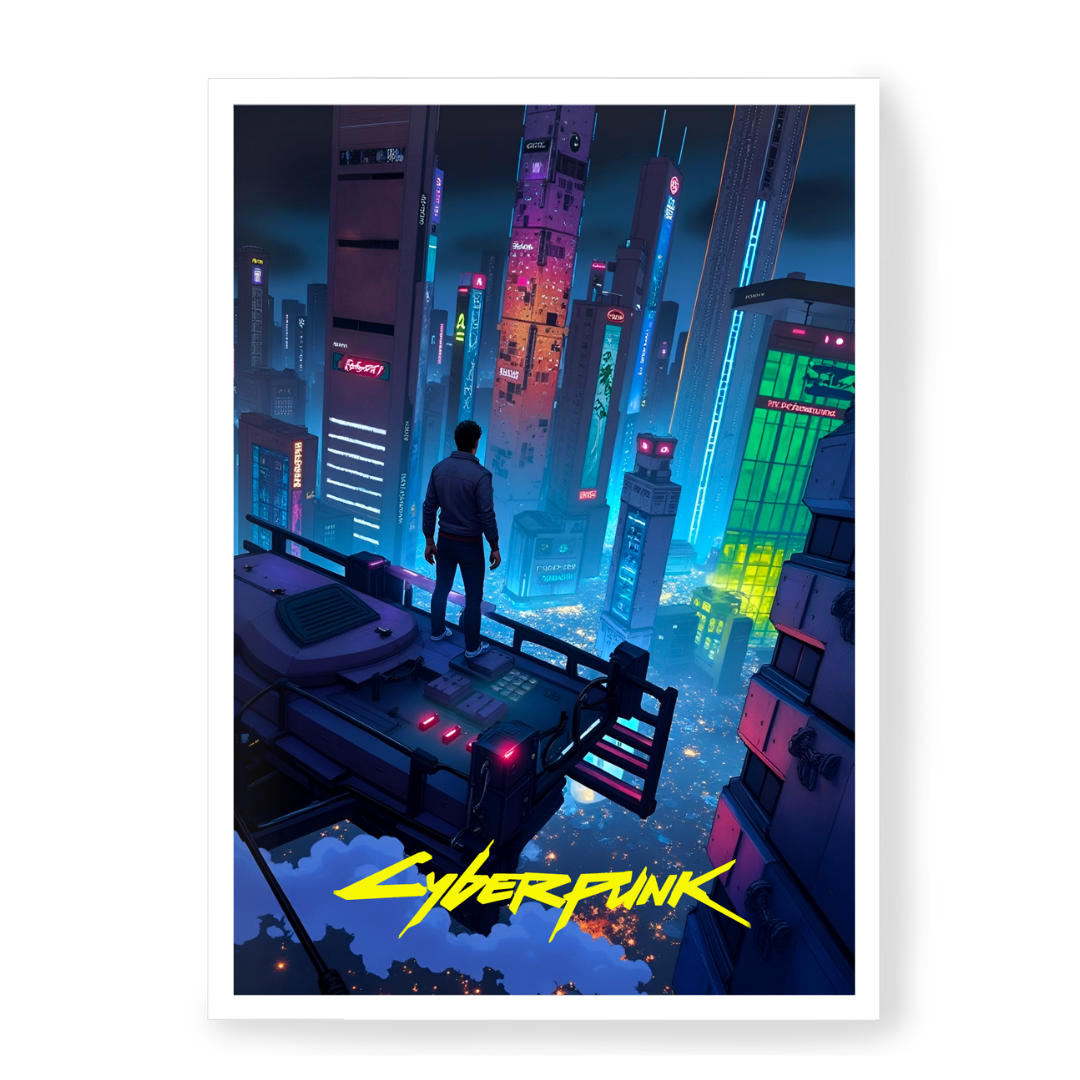 Plakat Cyberpunk