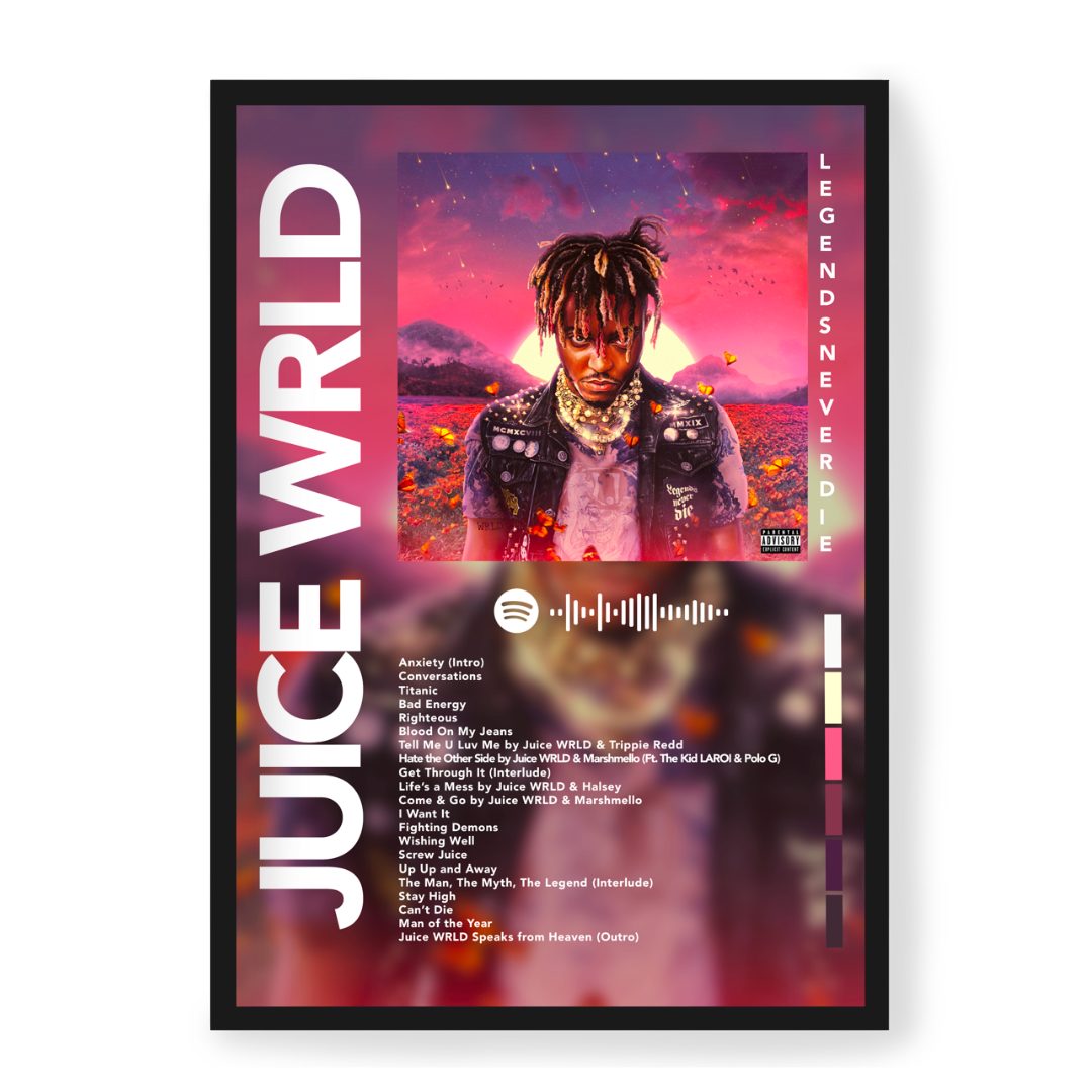 Plakat Juice WRLD Legends Never Die