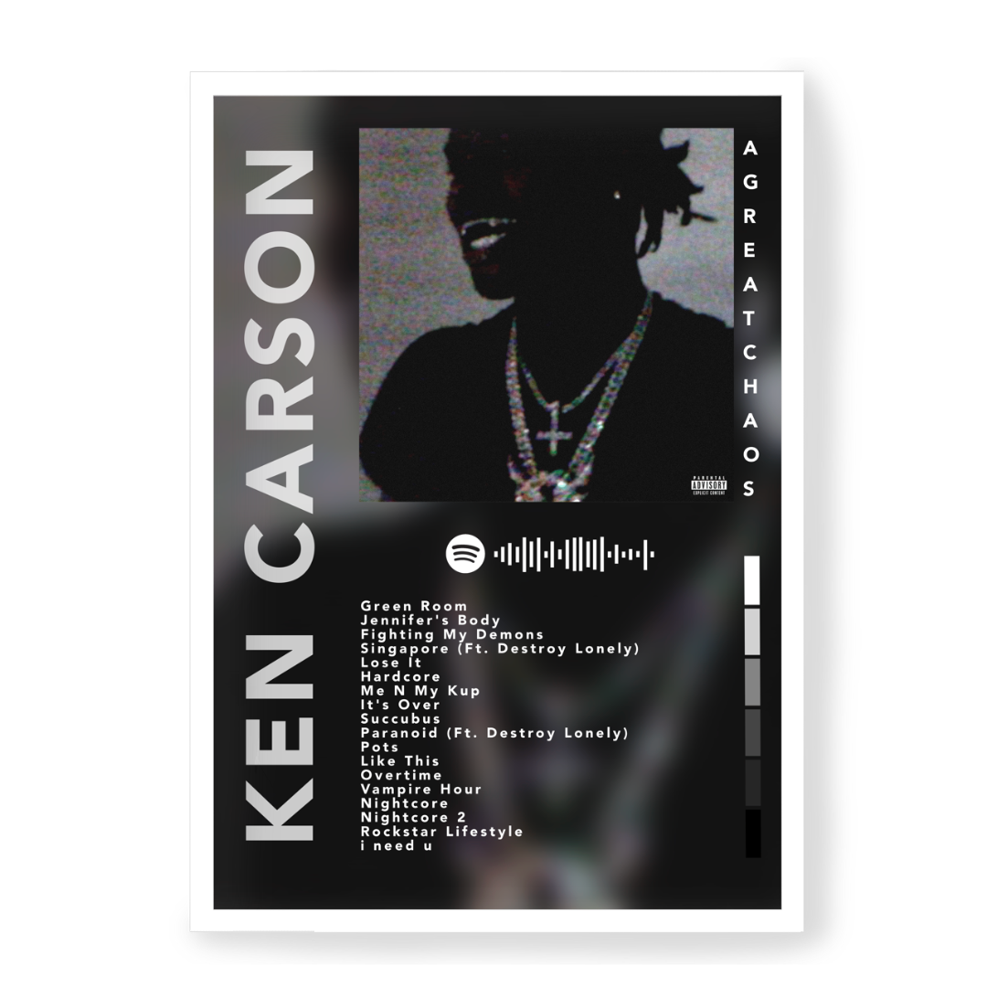 Plakat Ken Carson A Great Chaos